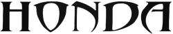 Stickify Honda szimpla felirat