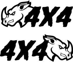 Stickify OFF ROAD RHINO 4x4 matrica készlet 2 db