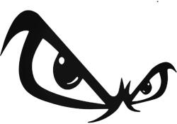 Stickify No Fear szem matrica