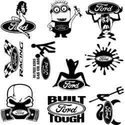 Stickify Ford matrica készlet 50 cm