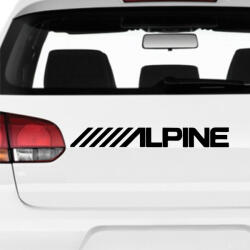 Stickify ALPINE "2" - Szélvédő matrica