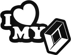 Stickify I Love My Reanult matrica