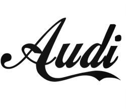 Stickify Audi matrica Cola felirat