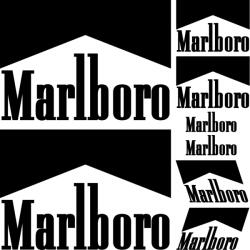 Stickify Marlboro szponzor matrica szett