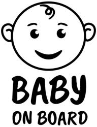 Stickify Csecsemő baby on board matrica