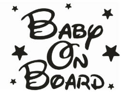 Stickify Walt Diseny Baby on board matrica