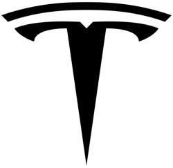 Stickify Tesla logó matrica