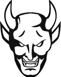 Stickify Ördögi fej 2 matrica