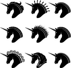 Stickify Unikornis matricaszett