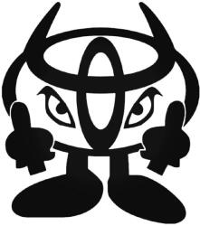 Stickify Toyota matrica mérges jel