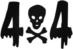 Stickify 4x4 koponya tuning felirat