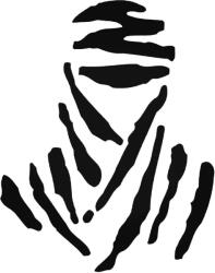 Stickify Dakar logó - Szélvédő matrica