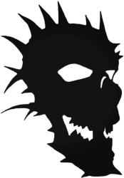 Stickify Halálfejes 2 matrica