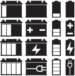 Stickify Akkumulátor szett - Szélvédő matrica (30 cm)