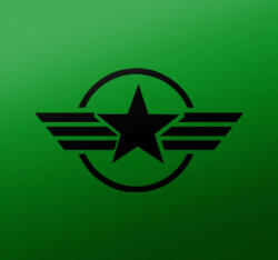 Stickify Katonai kitüntetés prémium matrica