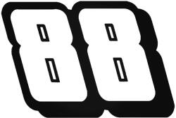 Stickify NASCAR 88-as szám - Autómatrica