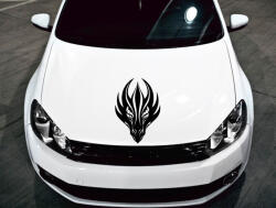 Stickify Közeli sárkányfej tuning matrica (30x45 cm)