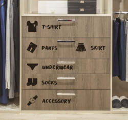 Stickify Fiókmatrica egyedi nevekkel