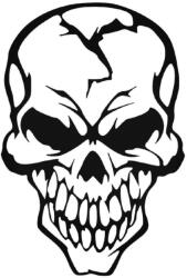 Stickify Repedt koponya matrica