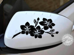 Stickify Virág visszapillantó tükör matrica (2 db)