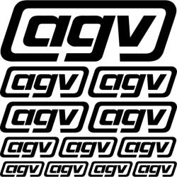 Stickify agv szponzor matrica szett