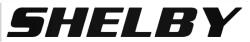 Stickify Ford matrica SHELBY felirat