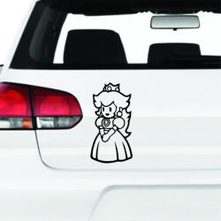 Stickify Super Mario Princess matrica