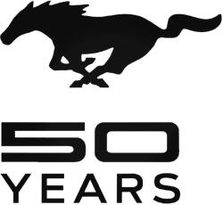 Stickify 50 év Mustang tuning felirat