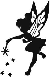 Stickify Tinker Bell tündérke Autómatrica