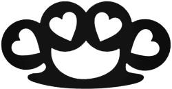 Stickify Szivecskés boxer Autómatrica