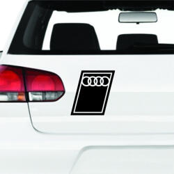 Stickify Audi logó Matrica