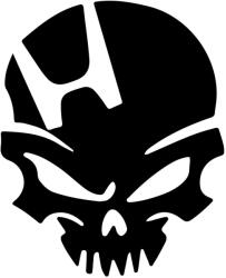 Stickify Honda halálfej matrica