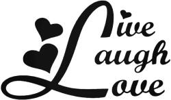 Stickify Live Laugh Love - Autómatrica