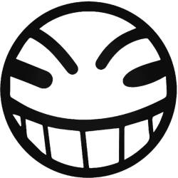 Stickify Idióta Smiley Autómatrica