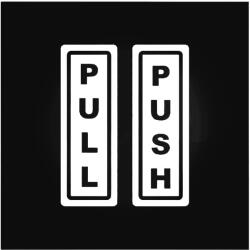 Stickify Pull Push feliratok Autómatrica