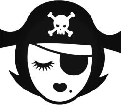 Stickify Kalózlány - Autómatrica