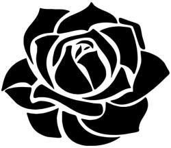 Stickify Rózsafej matrica