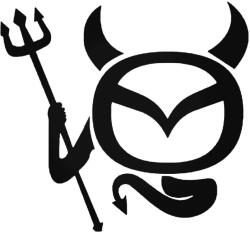 Stickify Mazda Ördög matrica