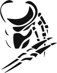 Stickify Predator Alien Autómatrica