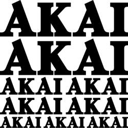 Stickify AKAI szponzor matrica szett