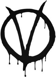 Stickify V mint vérbosszú jel Autómatrica