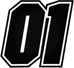 Stickify 01-es tuningszám matrica