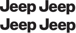 Stickify Jeep felni matrica (4 db)