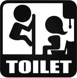 Stickify Toilet vicces Autómatrica