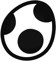 Stickify Yoshi tojás Mario matrica