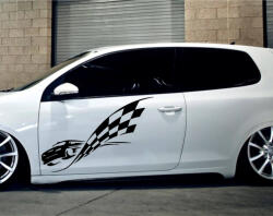 Stickify Versenyautó 2 tuning matrica (30x82 cm)