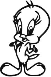 Stickify Csőrike vidám Autómatrica