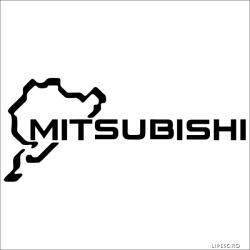 Stickify Mitsubishi Nürburgring matrica