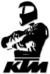 Stickify KTM motoros matrica