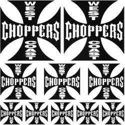 Stickify Choppers szett - Szélvédő matrica
